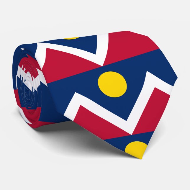 Flagga Denver, Colorado Slips (Rullad)