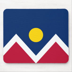 Flagga Denver (Colorado, USA) Musmatta