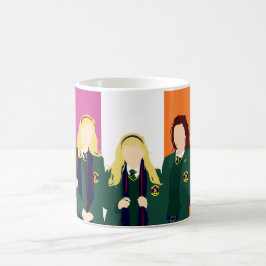 Flagga Derry Girls Lesbisk Pride Kaffemugg