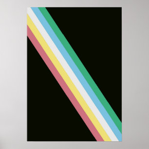 Flagga Disability Poster Pridet Disability
