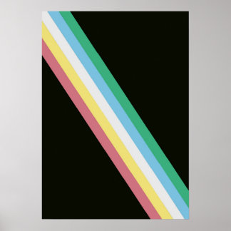 Flagga Disability Poster Pridet Disability