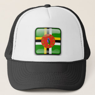 Flagga Dominikanska republiken Keps
