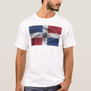 Flagga Dominikanska republiken T Shirt