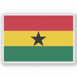 Flagga Dominion of Ghana & 1st Flagga of Ghana Klistermärken