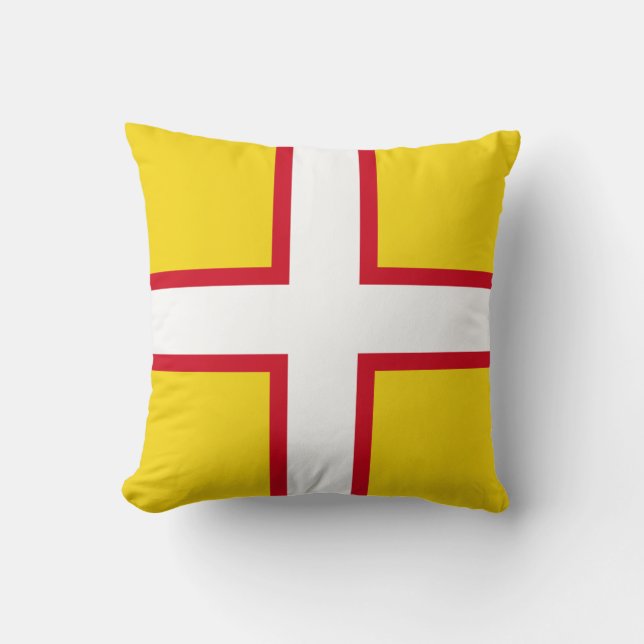 Flagga Dorset Dekorativ kudde (Framsida)