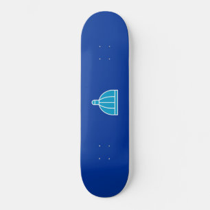 Flagga Durban (södra Afrikan) Mini Skateboard Bräda 18,5 Cm