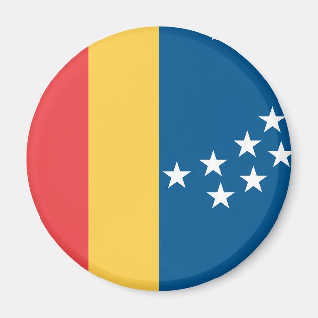 Flagga Durham, North Carolina Magnet (Framsidan)