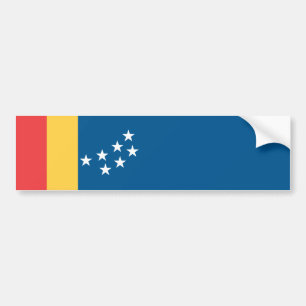 Flagga Durham (North Carolina, USA) Bildekal