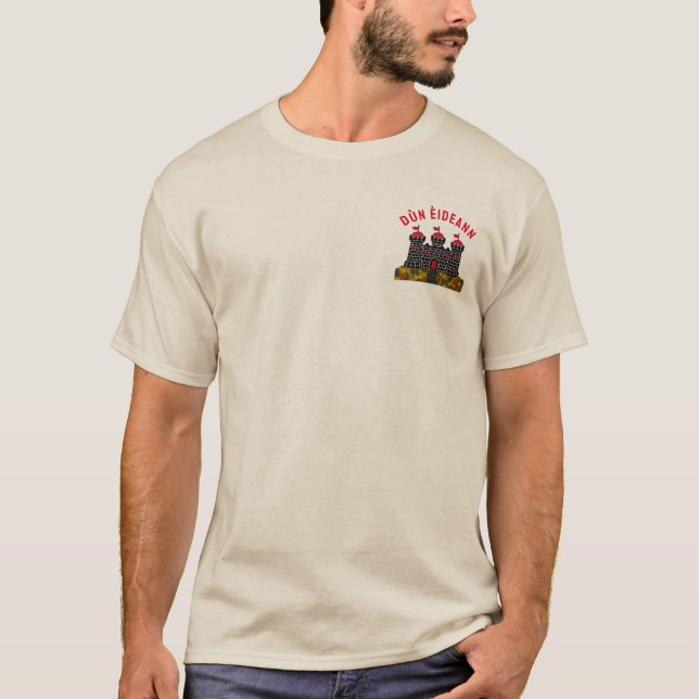 Flagga Edinburgh-SCOTLAND T-Shirt (Framsida)