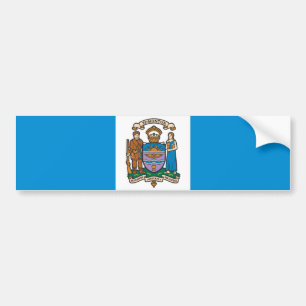 Flagga Edmonton (Alberta, Kanada) Bildekal