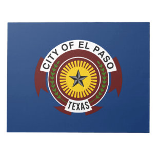 Flagga El Paso (Texas) Anteckningsblock