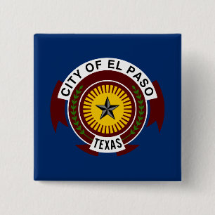 Flagga El Paso (Texas) Knapp