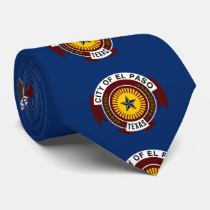 Flagga El Paso, Texas Tie Slips