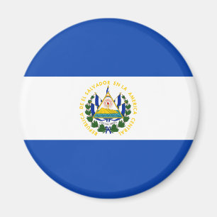Flagga El Salvador - Bandera de El Salvador Magnet