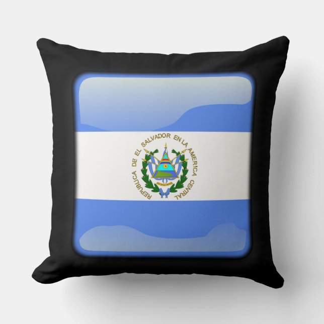 Flagga El Salvador Kudde (Framsida)