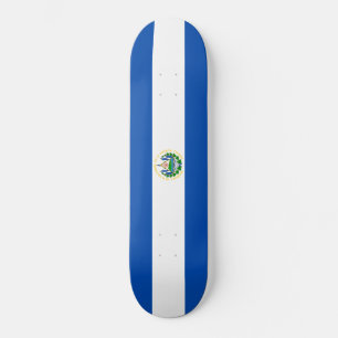Flagga El Salvador Mini Skateboard Bräda 18,5 Cm