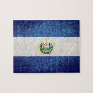 Flagga El Salvador Pussel
