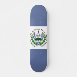 Flagga El Salvador Skateboard