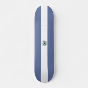 Flagga El Salvador Skateboard Bräda 19,5 Cm
