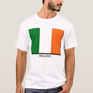 Flagga eller Irland T-tröja Tee