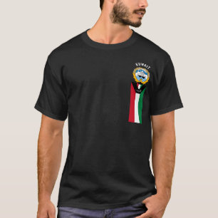 Flagga/emblem i Kuwait T Shirt