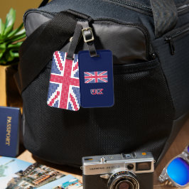 Flagga England Bagageetikett Bagagebricka