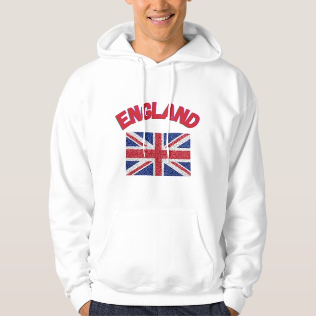 Flagga England Original sportfantast Klubb Collect Hoodie (Framsida)