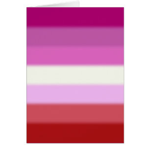 Flagga Falling Lesbisk, Pride OBS Kort