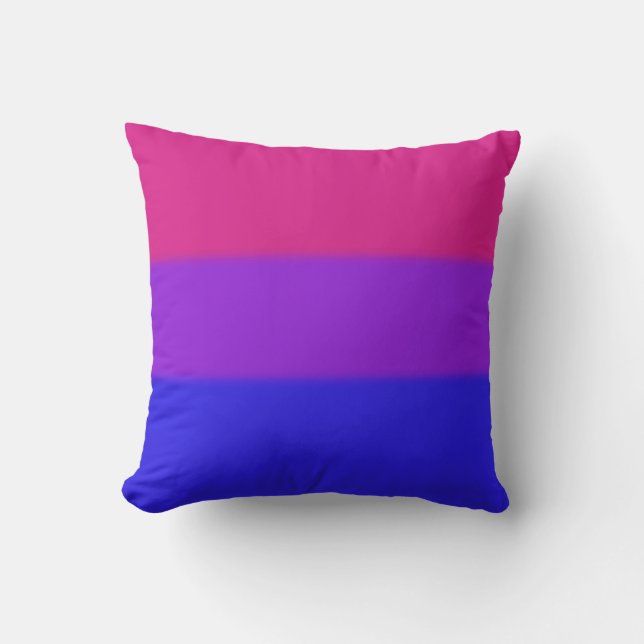 Flagga Falln Bisexual Pride Kudde (Framsida)