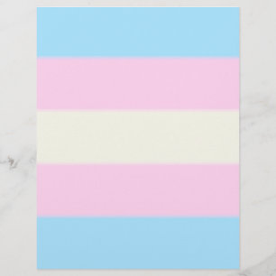 Flagga Falln Transgender Pride