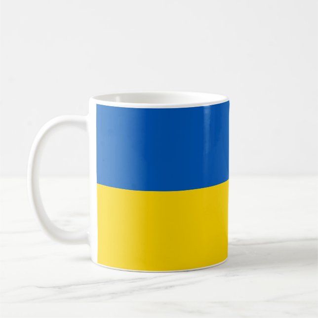 Flagga Färg Kaffemugg (Vänster)