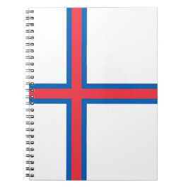 Flagga Färöarna Anteckningsbok