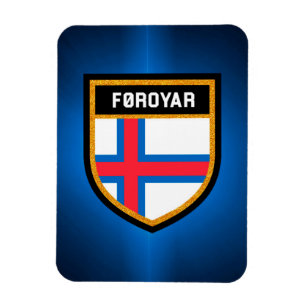Flagga Färöarna Magnet