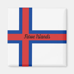 Flagga Färöarna Magnet
