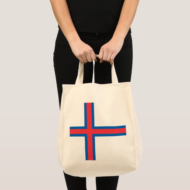Flagga Färöarna Tygkasse (Framsida (produkt))