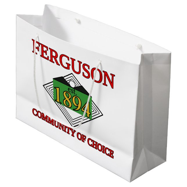 Flagga Ferguson, Missouri (Framsidan Vinklad)