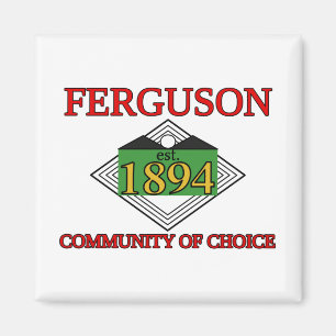 Flagga Ferguson, Missouri Magnet