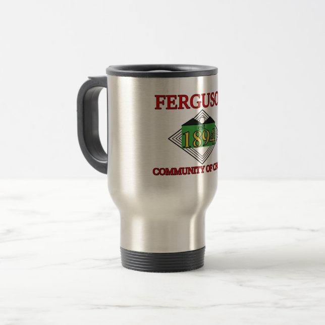 Flagga Ferguson, Missouri Resemugg (Framsida vänster)
