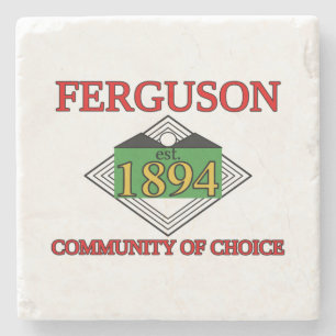 Flagga Ferguson, Missouri Stenunderlägg