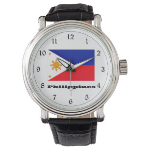 Flagga Filippinerna Armbandsur