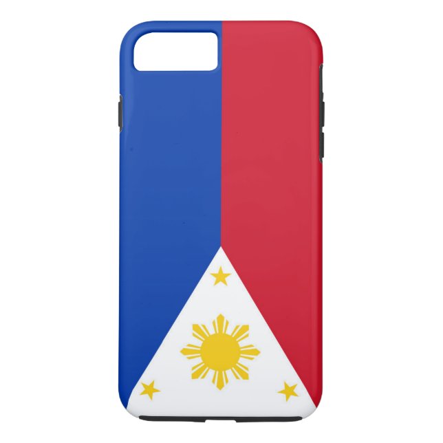 Flagga Filippinerna Case-Mate iPhone Skal (Baksida)