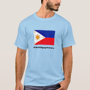 Flagga Filippinerna T-Shirt