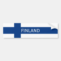 Flagga Finland Blue Kor Flagga