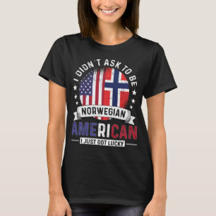 Flagga Flaggor Pride Norge T Shirt