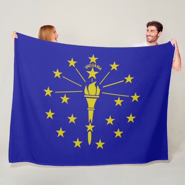 Flagga Fleece Blanket (På plats)