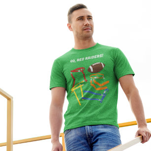 Flagga Football Coach Player Personlig T Shirt