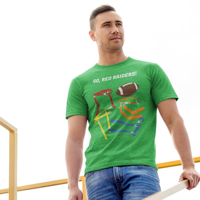 Flagga Football Coach Player Personlig T Shirt (Skapare uppladdad)