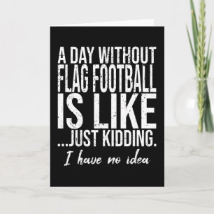 Flagga Football-gåva Kort