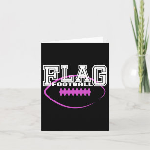 Flagga Football Girls Team Players Kort