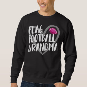 Flagga Football Grandma Lång Ärmad Tröja